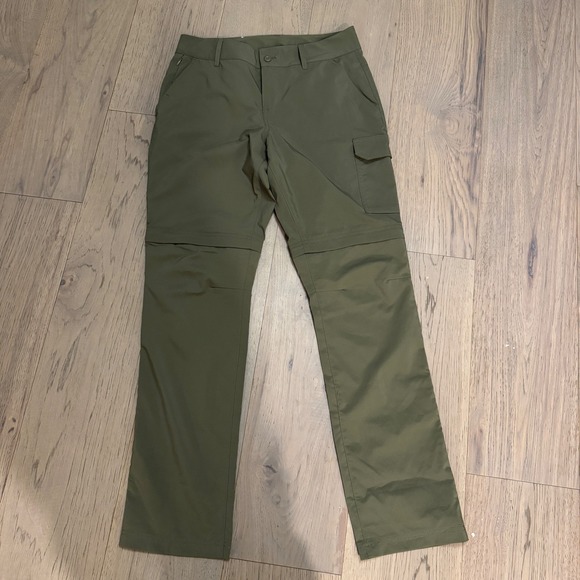Columbia Pants - Columbia Women's Leslie Falls Trousers Omnishade Stone Green 8